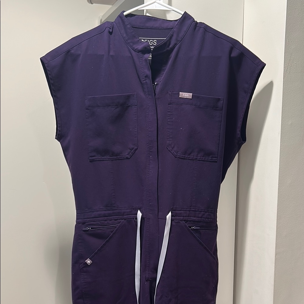 Purple FIGS Jumpsuit